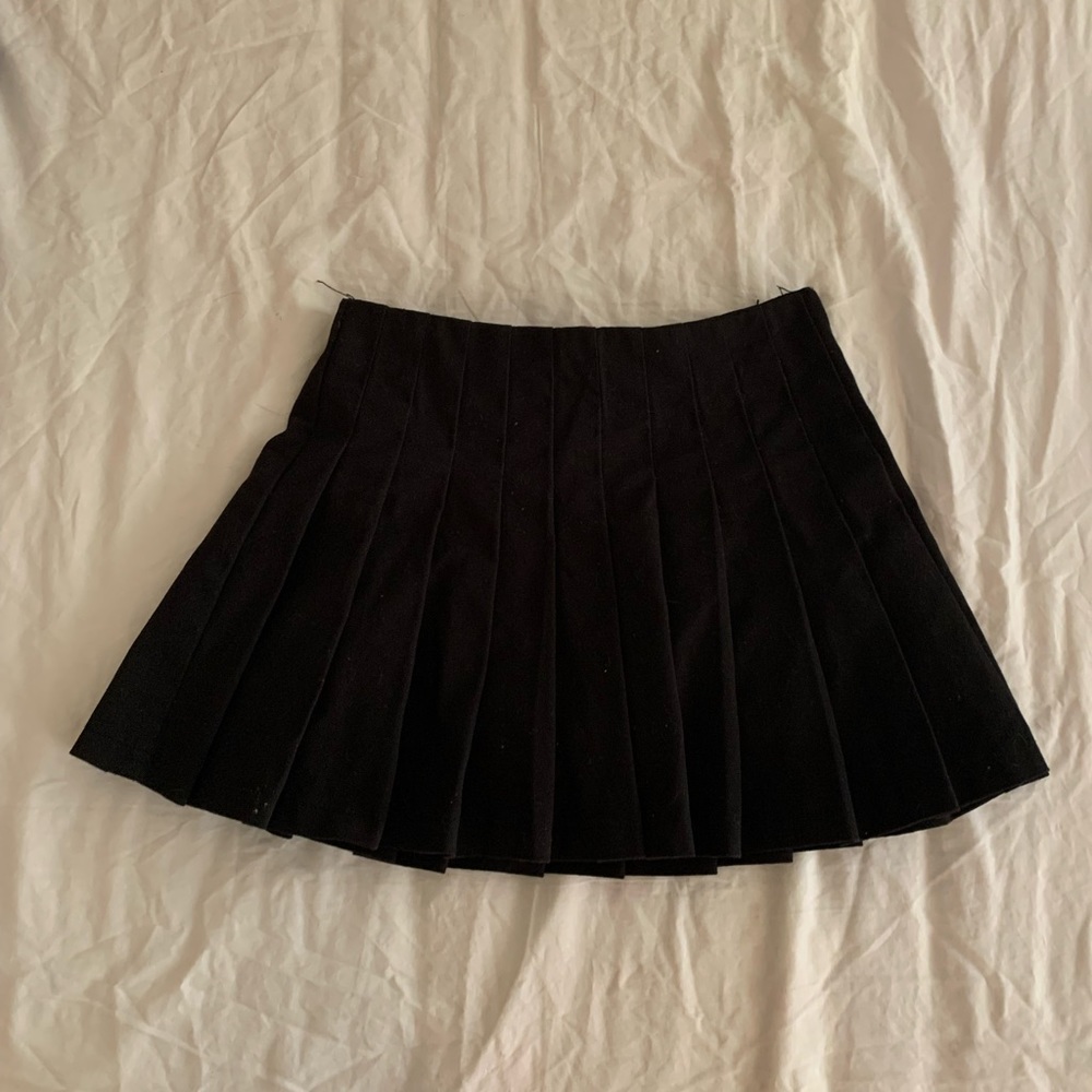 Pleated tennis skirt